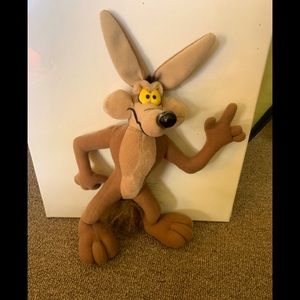 12” Wile E Coyote plush animal